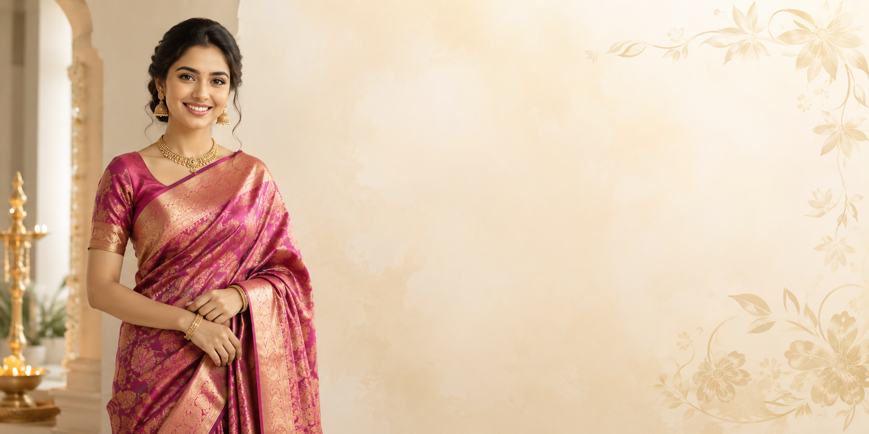 Luxury Saree Banner